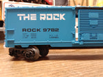 Vtg Lionel Trains O-O27 Gauge The Rock 9782 Box Car w/Box Great Shape!