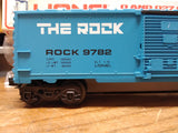 Vtg Lionel Trains O-O27 Gauge The Rock 9782 Box Car w/Box Great Shape!