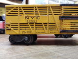 Vtg Lionel Trains O Gauge Cattle Car Lot NYC White Metal 63561 Lionel Lines 6656