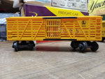 Vtg Lionel Trains O Gauge Cattle Car Lot NYC White Metal 63561 Lionel Lines 6656