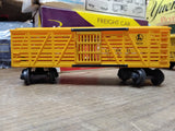 Vtg Lionel Trains O Gauge Cattle Car Lot NYC White Metal 63561 Lionel Lines 6656