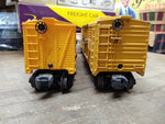 Vtg Lionel Trains O Gauge Cattle Car Lot NYC White Metal 63561 Lionel Lines 6656