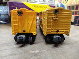 Vtg Lionel Trains O Gauge Cattle Car Lot NYC White Metal 63561 Lionel Lines 6656