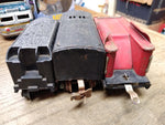 Vtg Lionel Marx O Gauge 3 Train Tenders Red Pre War 1689T Black Southern Pacific