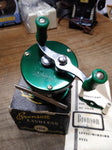 Vtg Bronson Lashless 1710 Level Winding Casting Fishing Reel w/Instructions Box
