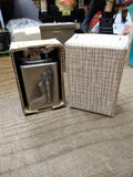 Vtg Risque Woman Gas Table Top Cigarette Lighter Japan Sparks with Original Box!