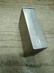 Vtg Metal Cigarette Case w/1961 1/4 90% Silver Balboa Republica De Panama Coin