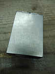 Vtg Metal Cigarette Case w/1961 1/4 90% Silver Balboa Republica De Panama Coin