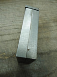 Vtg Metal Cigarette Case w/1961 1/4 90% Silver Balboa Republica De Panama Coin