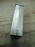 Vtg Metal Cigarette Case w/1961 1/4 90% Silver Balboa Republica De Panama Coin