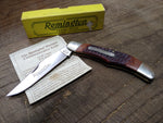 Vtg Remington Commemorative Shotgun Pocket Knife 440 Stainless Steel w/Box Minty