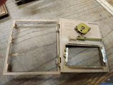Vtg 1962 American Device Post Office Mail Box Door Hinge Swings 6.5" x 5.75"