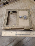 Vtg 1962 American Device Post Office Mail Box Door Hinge Swings 6.5" x 5.75"