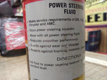 Vtg Gold Eagle Power Steering Fluid 12 Ounce 3/4 Full Cone Top Can!