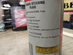 Vtg Gold Eagle Power Steering Fluid 12 Ounce 3/4 Full Cone Top Can!