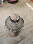 Vtg Gold Eagle Power Steering Fluid 12 Ounce 3/4 Full Cone Top Can!