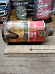 Vtg Gold Eagle Power Steering Fluid 12 Ounce 3/4 Full Cone Top Can!