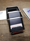 NFL Pittsburgh Steelers Gas Cigarette Lighter it Sparks Original Tin Box Nice!