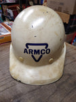 Vtg 1981 Fibre Metal ARMCO White Hard Hat Class A Suspension Fits 6.75" - 8"