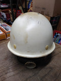 Vtg 1981 Fibre Metal ARMCO White Hard Hat Class A Suspension Fits 6.75" - 8"