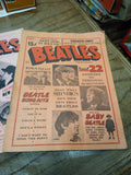 Vtg 1966 2 Pc #5 #7 Complete Story BEATLES Magazine Lot John Paul George Ringo!