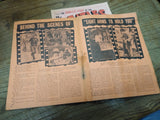Vtg 1966 2 Pc #5 #7 Complete Story BEATLES Magazine Lot John Paul George Ringo!