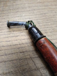 Vtg ARK Special Cherry Wood Smoking Tobacco Pipe with Wind Cap Nice Shape!
