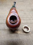 Vtg ARK Special Cherry Wood Smoking Tobacco Pipe with Wind Cap Nice Shape!