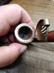 Vtg ARK Special Cherry Wood Smoking Tobacco Pipe with Wind Cap Nice Shape!