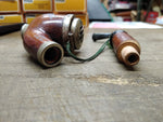 Vtg ARK Special Cherry Wood Smoking Tobacco Pipe with Wind Cap Nice Shape!