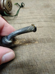 Vtg ARK Special Cherry Wood Smoking Tobacco Pipe with Wind Cap Nice Shape!
