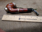 Vtg ARK Special Cherry Wood Smoking Tobacco Pipe with Wind Cap Nice Shape!