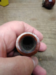 Vtg Whitehall Bent Imported Briar Italy Smoking Tobacco Pipe Stinger Nice Shape!