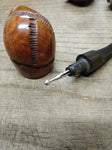 Vtg Whitehall Bent Imported Briar Italy Smoking Tobacco Pipe Stinger Nice Shape!
