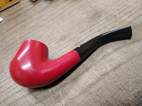 Vtg Dr. Grabow Viscount Adjustamatic Red Import Briar Smoking Tobacco Pipe Nice!