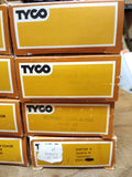 Vtg TYCO HO Scale 99 Santa Fe Steam Locomotive Tender and 7 Cars Boxes Working!