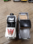 Vtg 2 Pc Hot Wheels Diecast Jeep Truck Lot 1980's CJ7 Scrambler