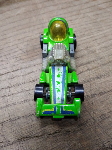 Vtg Hot Wheels Diecast Car Bubble Gunner 1978 Green