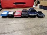 Vtg 6 Pc Matchbox Diecast Car Lot Various Cars Trucks Van