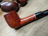 Vtg Thermofilter Imported Briar Billiard Shape Smoking Tobacco Pipe Good Shape!