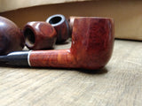 Vtg Thermofilter Imported Briar Billiard Shape Smoking Tobacco Pipe Good Shape!