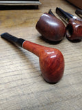 Vtg Thermofilter Imported Briar Billiard Shape Smoking Tobacco Pipe Good Shape!
