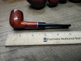Vtg Thermofilter Imported Briar Billiard Shape Smoking Tobacco Pipe Good Shape!