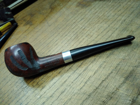 Vtg Integrity Imported Briar Rusticated Apple Smoking Tobacco Pipe w/Stinger!