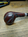 Vtg Integrity Imported Briar Rusticated Apple Smoking Tobacco Pipe w/Stinger!