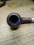 Vtg Integrity Imported Briar Rusticated Apple Smoking Tobacco Pipe w/Stinger!