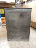 Vtg Penno Guaranteed 100% Pure Pennsylvania Oil Soldered 1/4 Gal Tin Can Nice!
