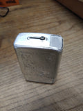 Vtg Park Industries Cigarette Pack Case Aluminum Scroll Design Good Shape!