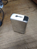 Vtg Park Industries Cigarette Pack Case Aluminum Scroll Design Good Shape!