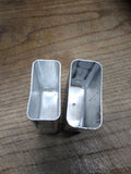 Vtg Park Industries Cigarette Pack Case Aluminum Scroll Design Good Shape!
